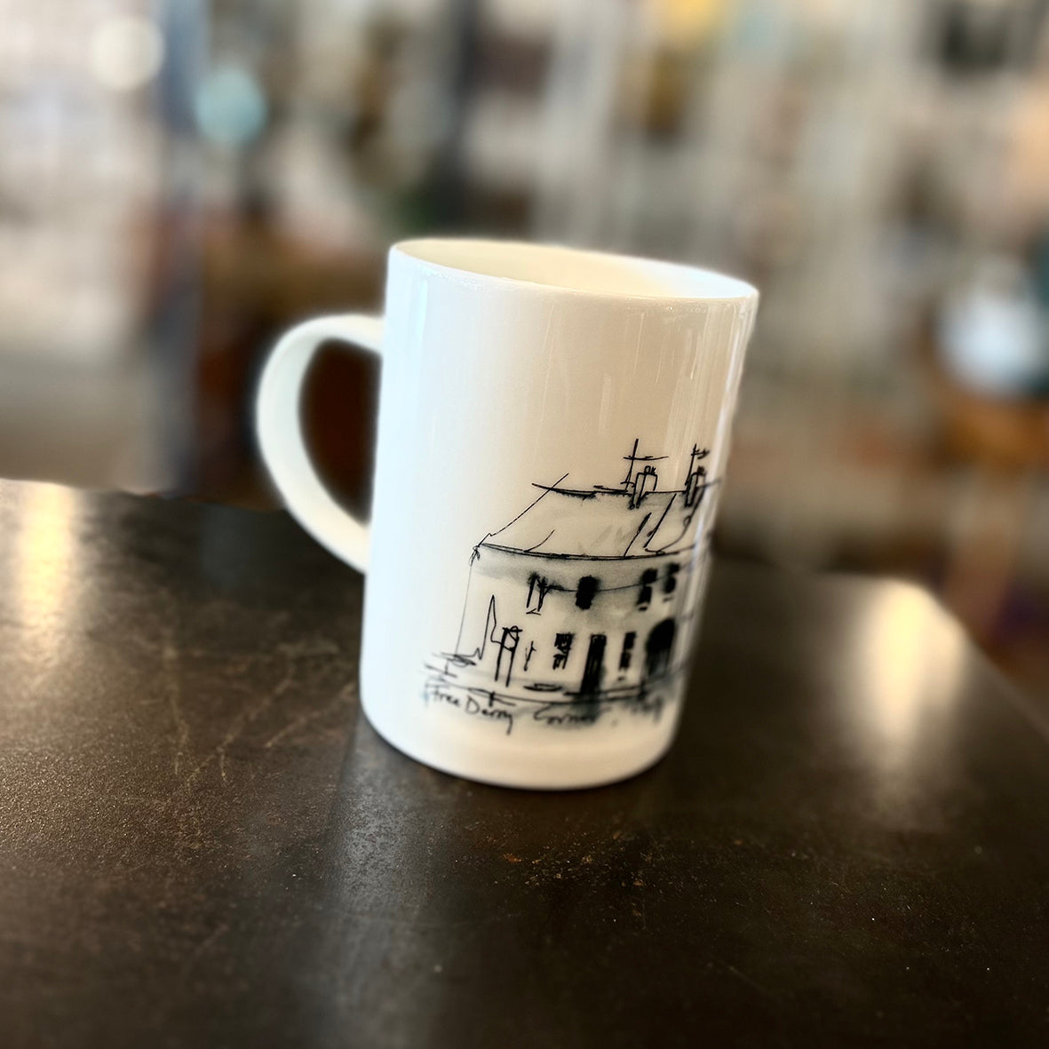 Free Derry Wall - Bone China - Mug