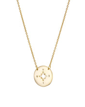 Load image into Gallery viewer, CUT OUT COMPASS Necklace - Gold
