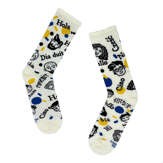 Greetings - Funny Irish Socks Made in Ireland