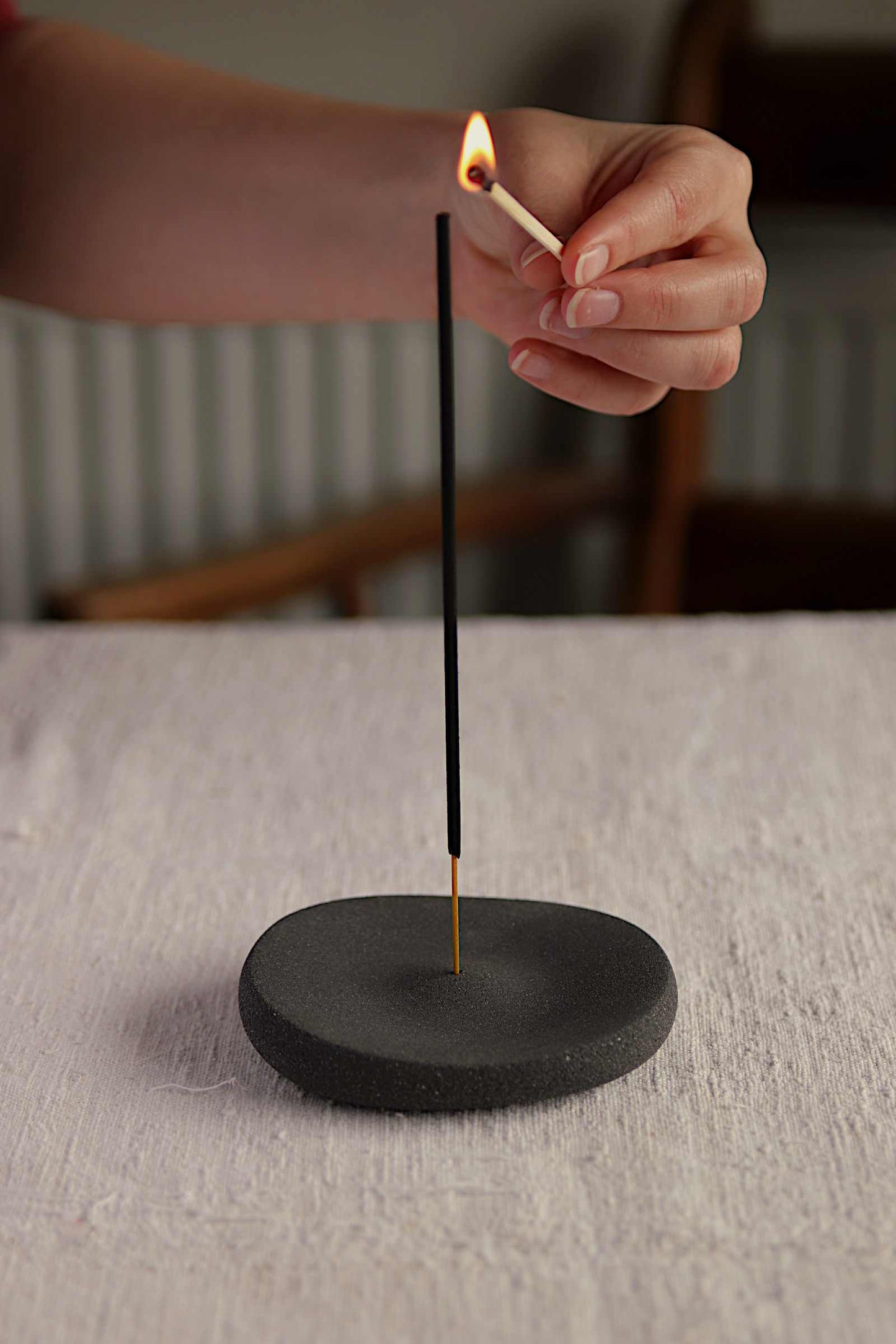 Incense Holder (Charcoal Collection) - Skwid Studio