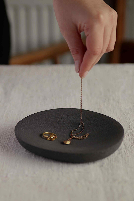 Jewellery Dish (Charcoal Collection) - Skwid Studio