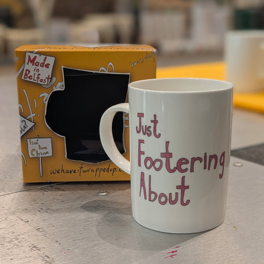 Just Footering About - Fine Bone China Mug