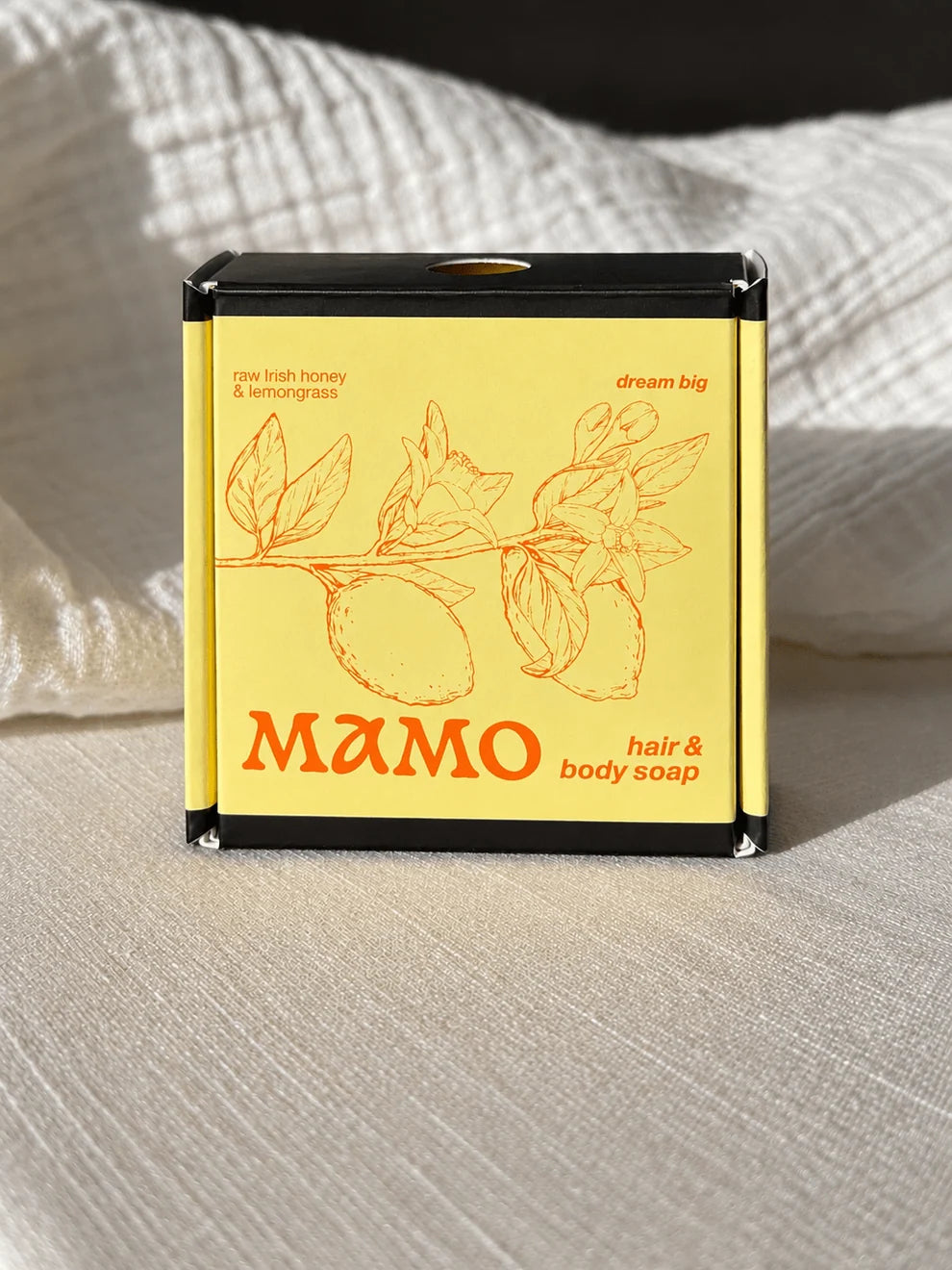 Raw Irish Honey & Lemongrass HAIR & BODY SOAP