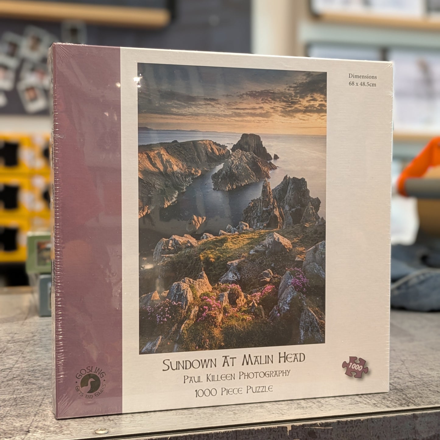 Sundown at Malin Head Jigsaw Puzzle - Made in Ireland - 1000 piece