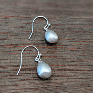 PEAR DROP Earrings - Silver