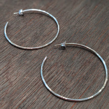 Load image into Gallery viewer, LARGE HOOPS - Silver
