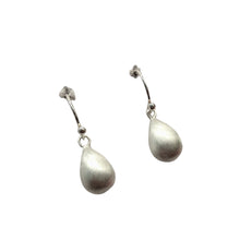 Load image into Gallery viewer, PEAR DROP Earrings - Silver
