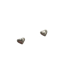 Load image into Gallery viewer, HEART STUDS - Silver
