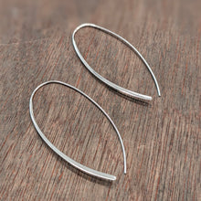 Load image into Gallery viewer, CROSSOVER Earrings - Silver
