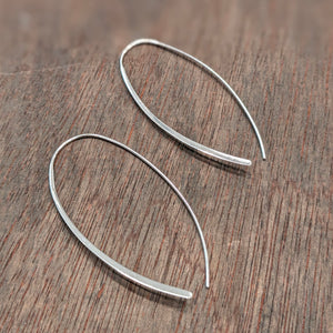 CROSSOVER Earrings - Silver