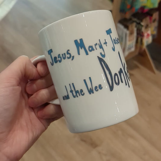 Jesus, Mary & Joseph. And the wee Donkey - A Cheeky Nod to Line of Duty