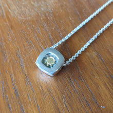 Load and play video in Gallery viewer, TIME TO SHINE PENDANT - Kinetic Necklace (Silver &amp; Gold)
