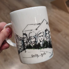 Load and play video in Gallery viewer, Derry Girls Mural - Derry - Bone - China - Mug
