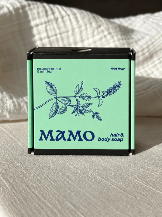 Rosemary Extract and Mint Tea HAIR & BODY SOAP