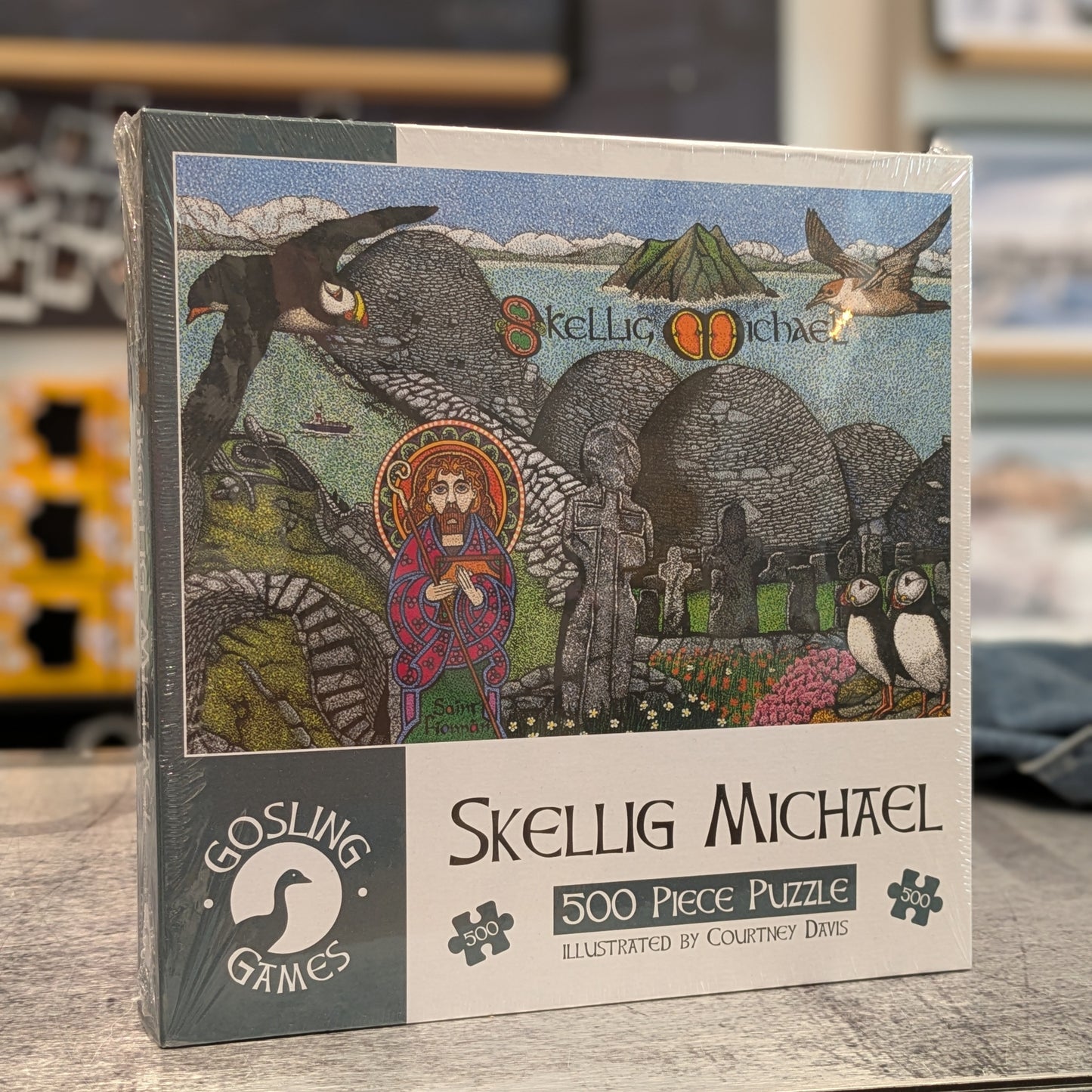 Skellig Michael Jigsaw Puzzle - Made in Ireland - 500 piece
