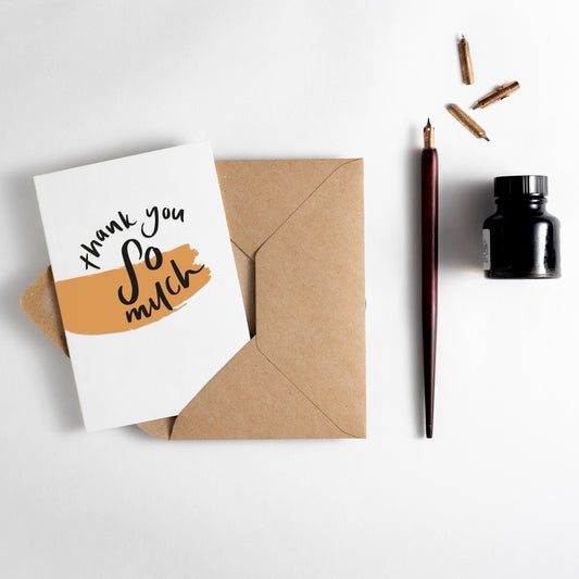 Thank You So Much - Card