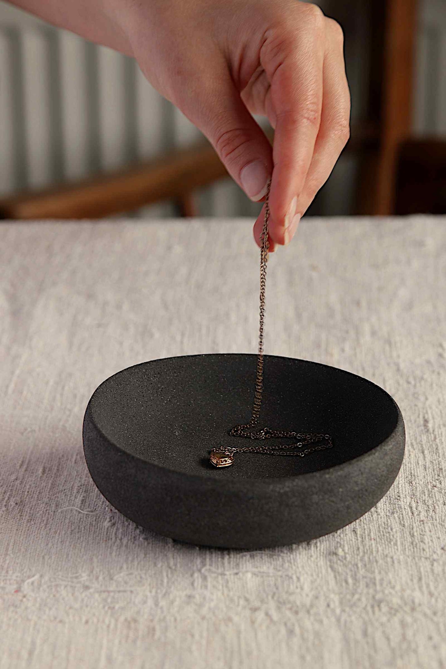 Trinket Bowl (Charcoal Collection) - Skwid Studio