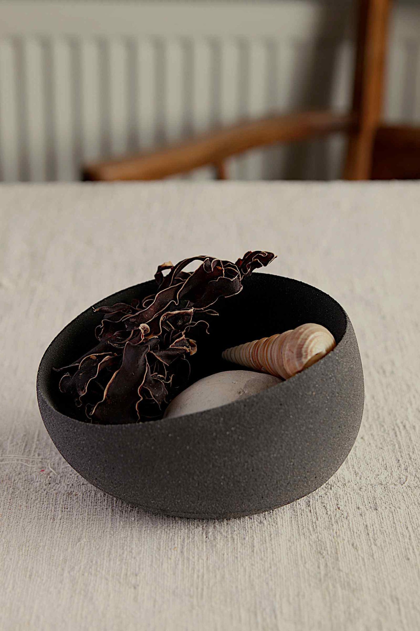 Wave Bowl (Charcoal Collection) - Skwid Studio
