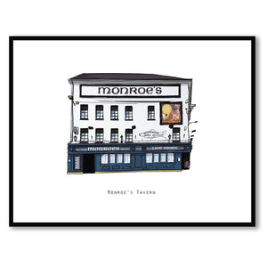 MONROE’S TAVERN - Galway Pub Print - Made in Ireland