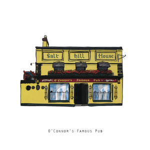 O’CONNOR’S FAMOUS PUB - Galway Pub Print - Made in Ireland