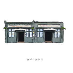 JOHN KEOGH’S - Galway Pub Print - Made in Ireland