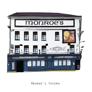 MONROE’S TAVERN - Galway Pub Print - Made in Ireland