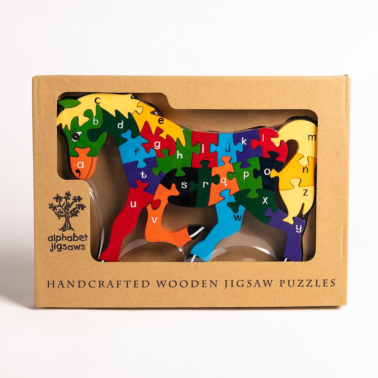 HORSE - Wooden Alphabet Jigsaw Puzzle