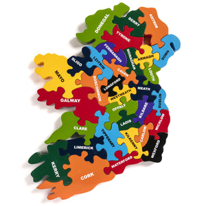 MAP OF IRELAND - Wooden Jigsaw Puzzle