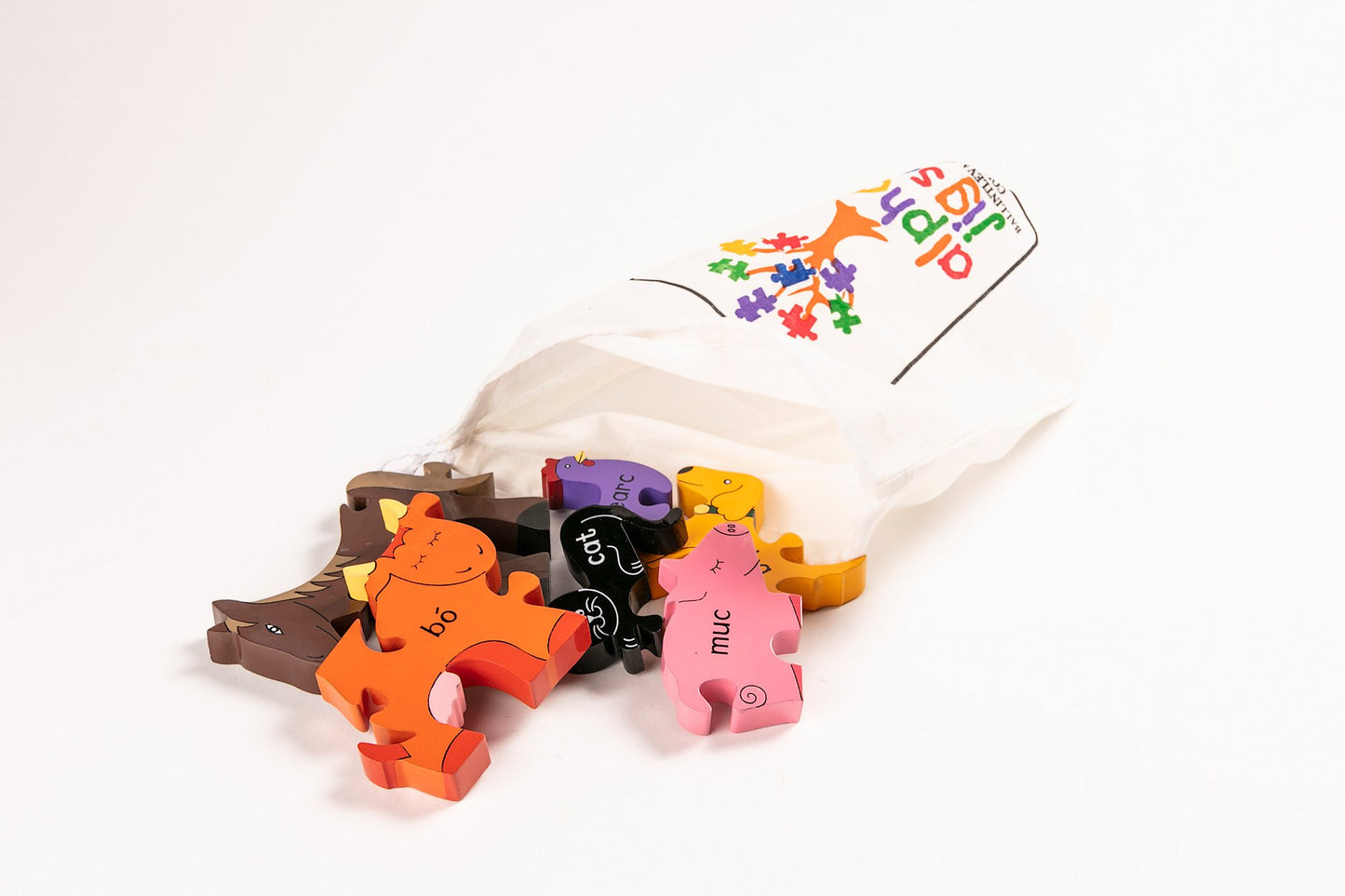 FISH - Wooden Number Jigsaw Puzzle