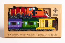 Load image into Gallery viewer, TRAIN - Wooden Number Jigsaw Puzzle
