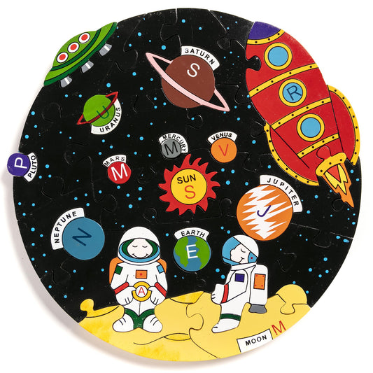 SOLAR SYSTEM - Wooden Jigsaw Puzzle