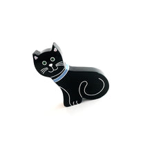 Load image into Gallery viewer, CAT - Wooden Animal Magnet

