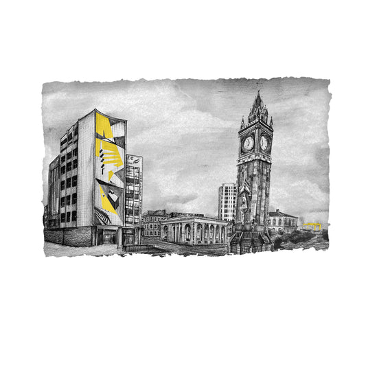 ALBERT CLOCK, BELFAST - Leaning clock in Belfast by Stephen Farnan