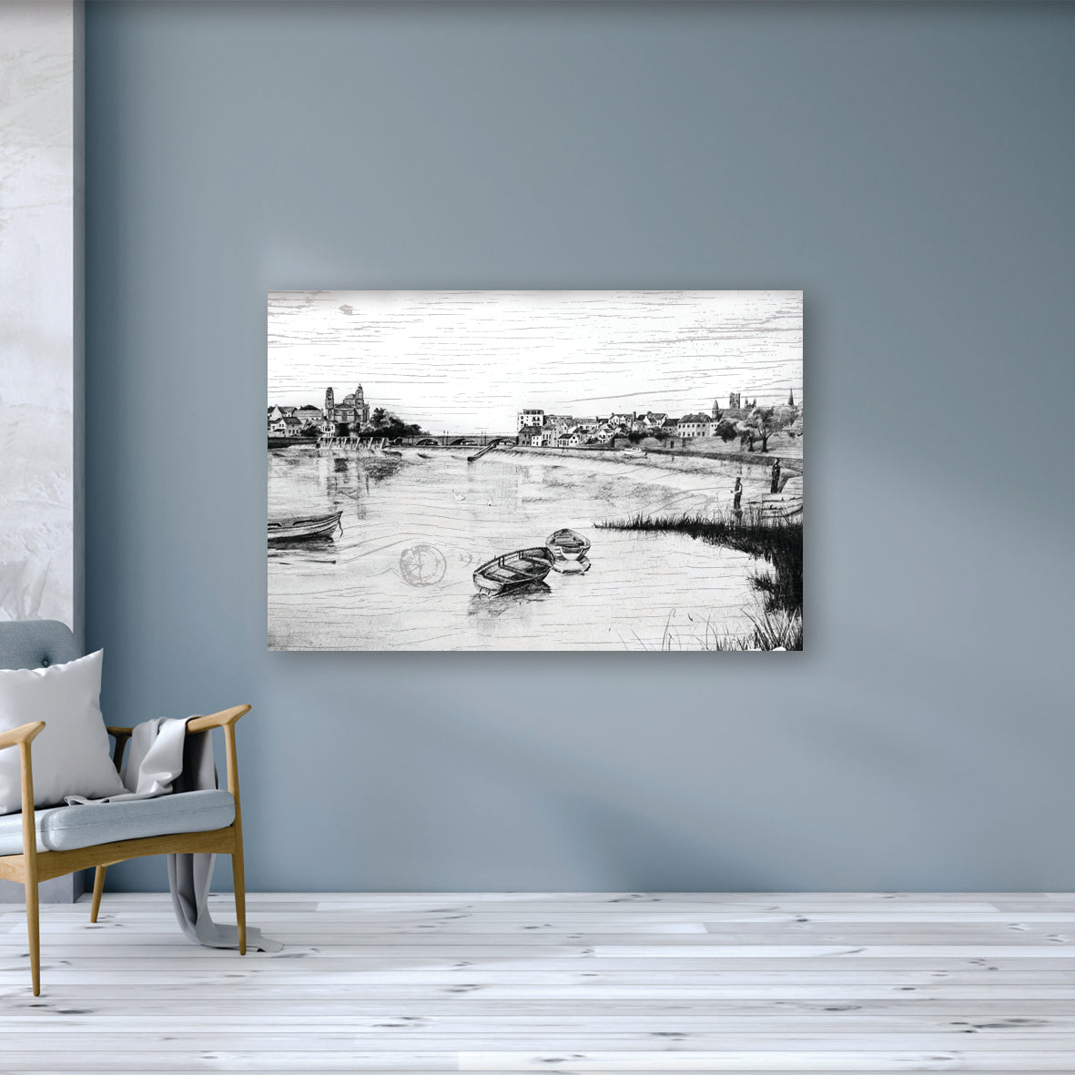 ATHLONE ON THE SHANNON - River Town Central Ireland County Westmeath by Stephen Farnan