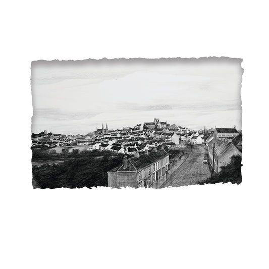ARMAGH FROM LOWER IRISH STREET - County Armagh by Stephen Farnan