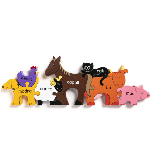 IRISH FARM - Wooden Jigsaw Puzzle