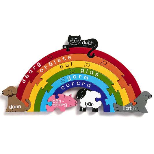 IRISH RAINBOW - Wooden Jigsaw Puzzle