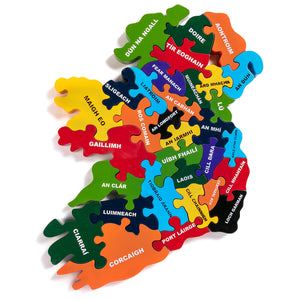 Map Of Ireland - Irish