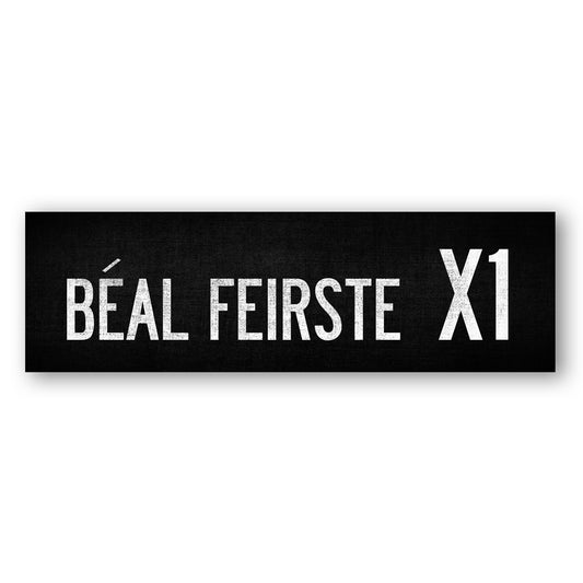 BÉAL FEIRSTE X1