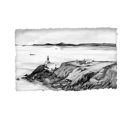 BAILY LIGHTHOUSE - Howth Head Peninsula County Dublin by Stephen Farnan