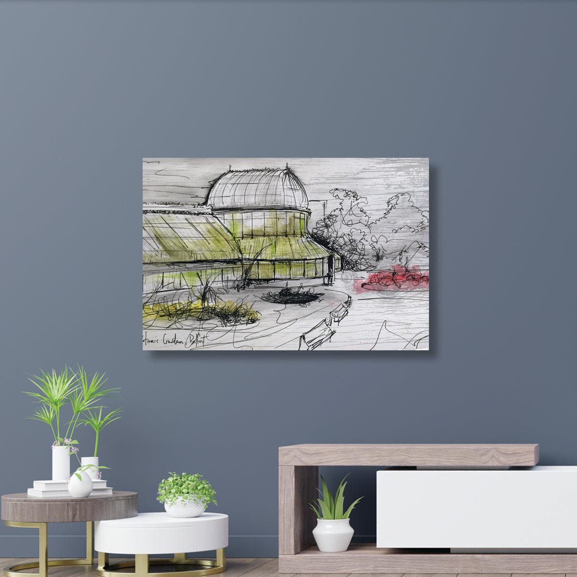 BOTANIC GARDENS, BELFAST  - Ulster Museum Lanyon County Antrim by Stephen Farnan