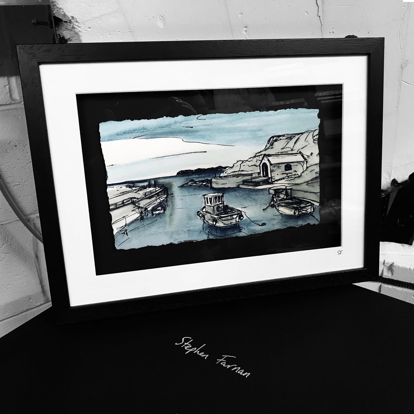 BALLINTOY HARBOUR - County Antrim by Stephen Farnan