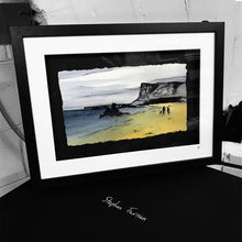 Load image into Gallery viewer, BALLYCASTLE - Beach Seaside Town County Antrim by Stephen Farnan
