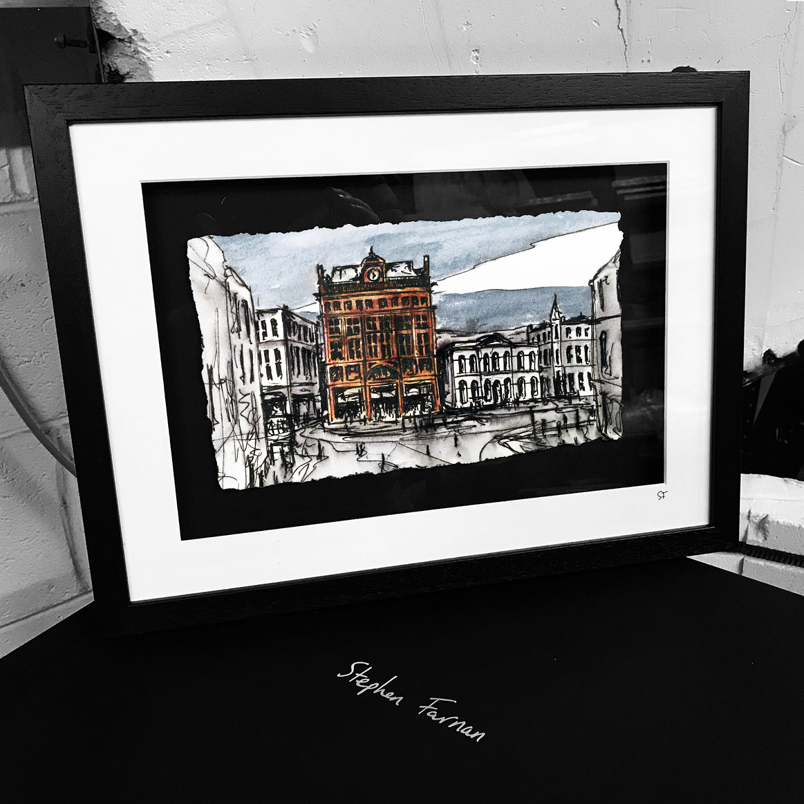 BANK BUILDINGS - Historic Belfast Centre County Antrim by Stephen Farnan