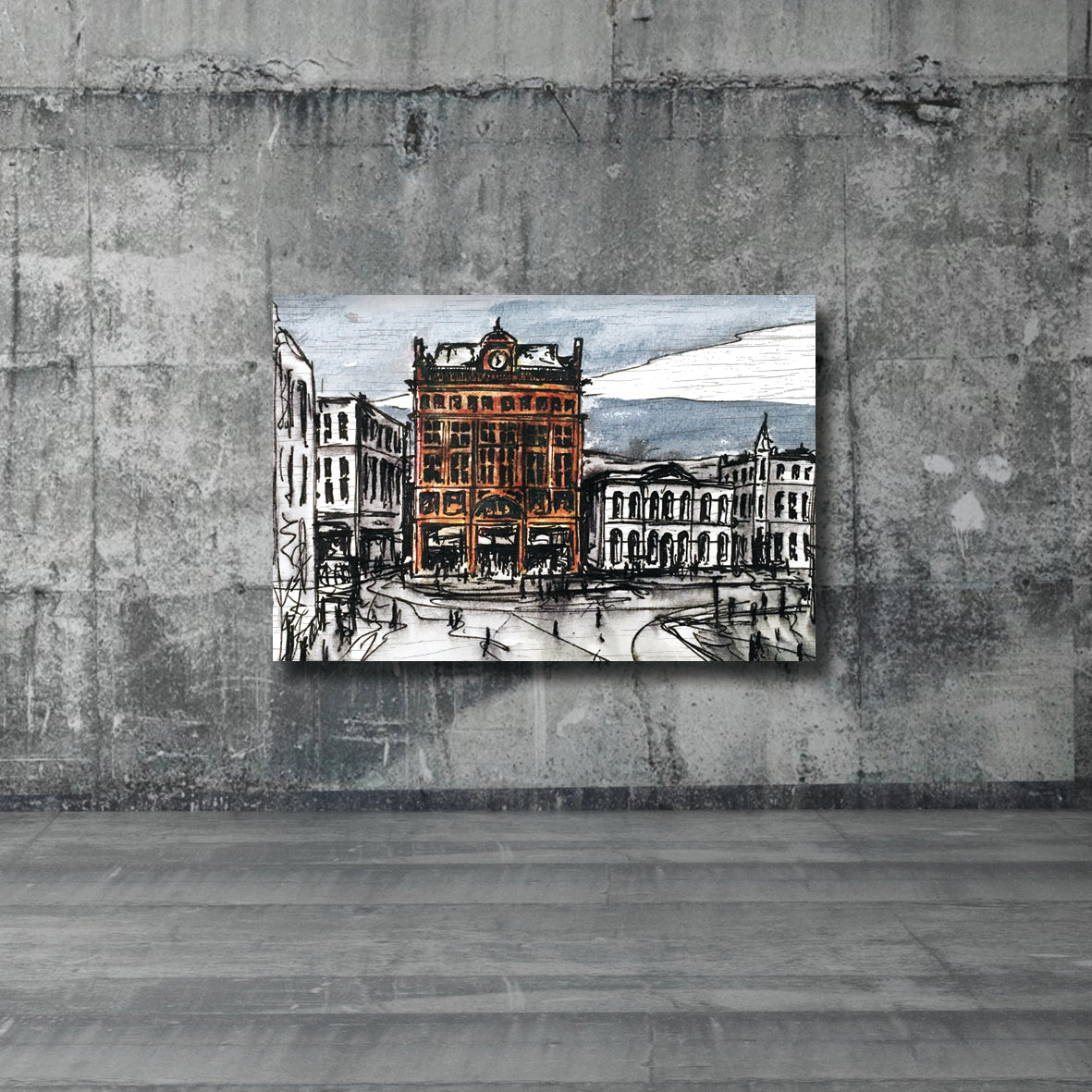 BANK BUILDINGS - Historic Belfast Centre County Antrim by Stephen Farnan