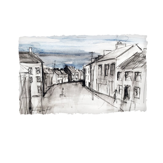 BALLYBOFEY - Main Street County Donegal by Stephen Farnan