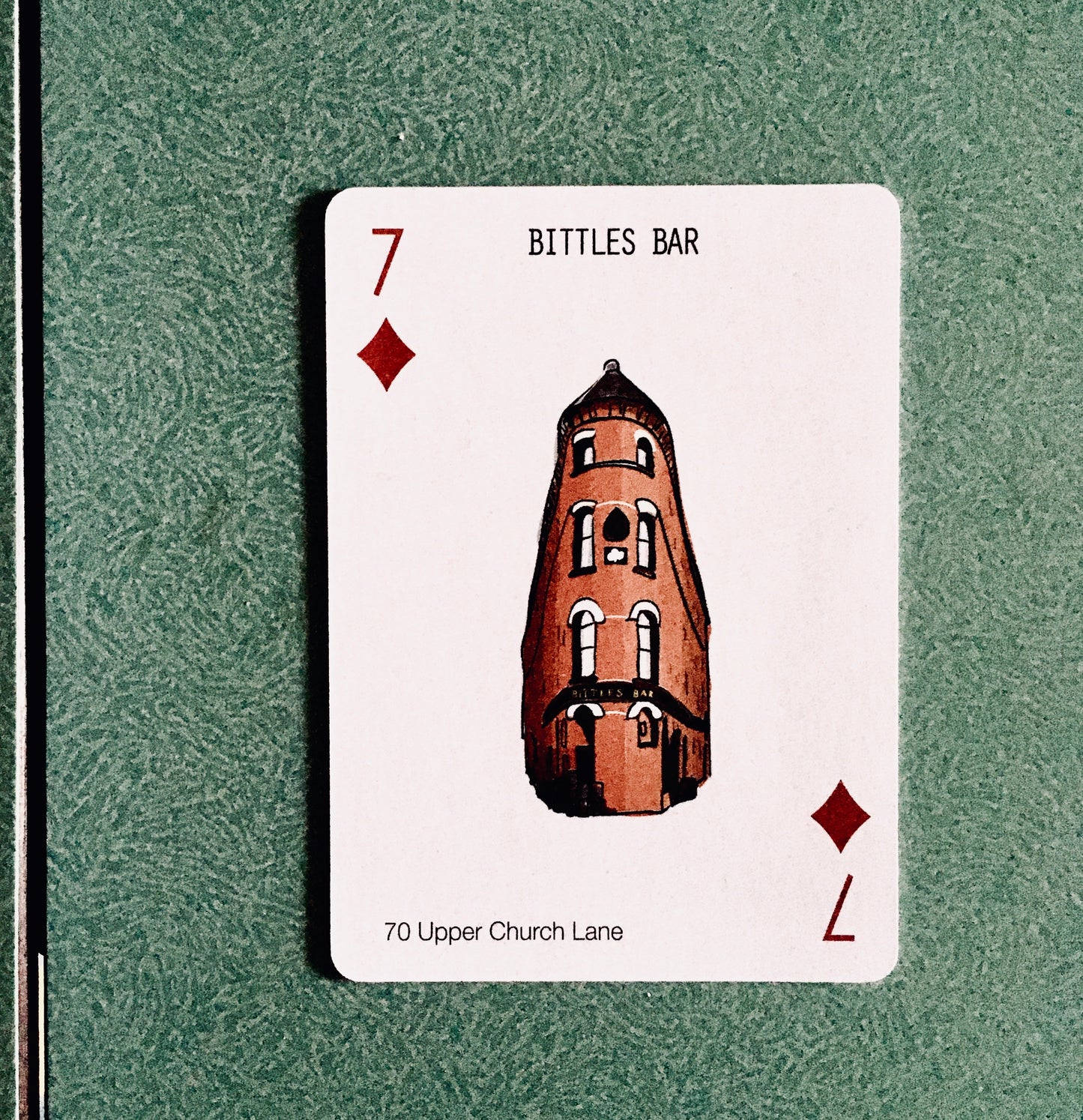 BITTLES BAR - Belfast Pub Print - Made in Ireland