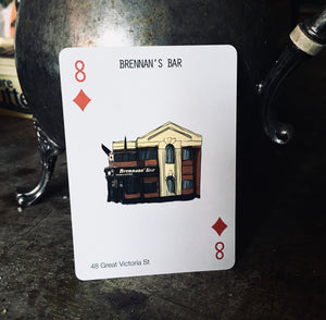 BRENNANS‘ BAR - Belfast Pub Print - Made in Ireland