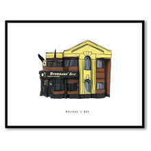 Load image into Gallery viewer, BRENNANS‘ BAR - Belfast Pub Print - Made in Ireland
