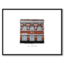 Load image into Gallery viewer, LOVE AND DEATH - Belfast Pub Print - Made in Ireland

